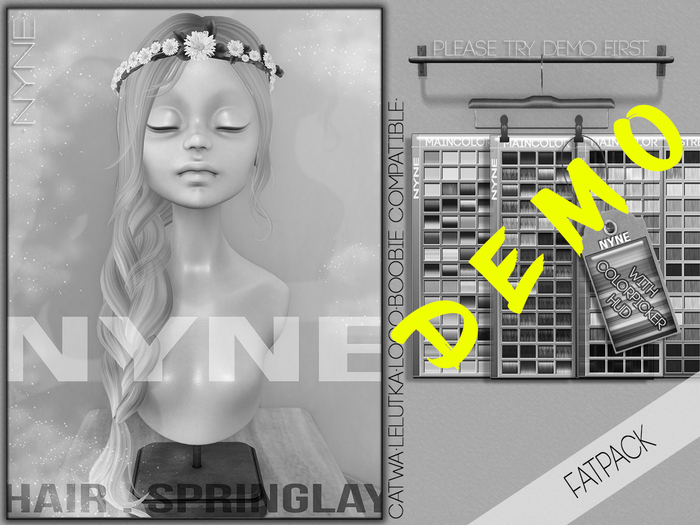 [NYNE] 'Springlay' Hair V2  - DEMO