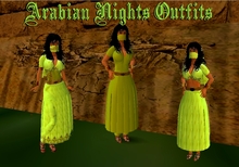 Arabian Nights 4 Outfits