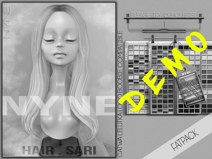 [NYNE] 'Sari' Hair  - DEMO