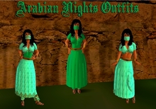 Arabian Nights 6 Outfits