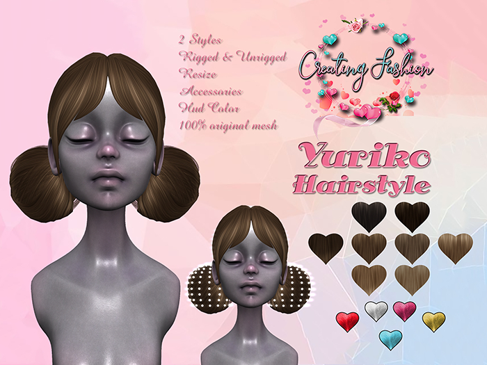 ::CF:: Yuriko Hairstyle - BROWN