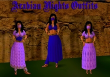 Arabian Nights 9 Outfits