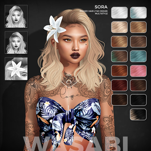 Wasabi // Sora Mesh Hair - Basics