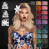 Wasabi // Sora Mesh Hair - Fireworks