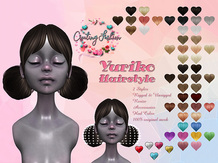::CF:: Yuriko Hairstyle - FATPACK
