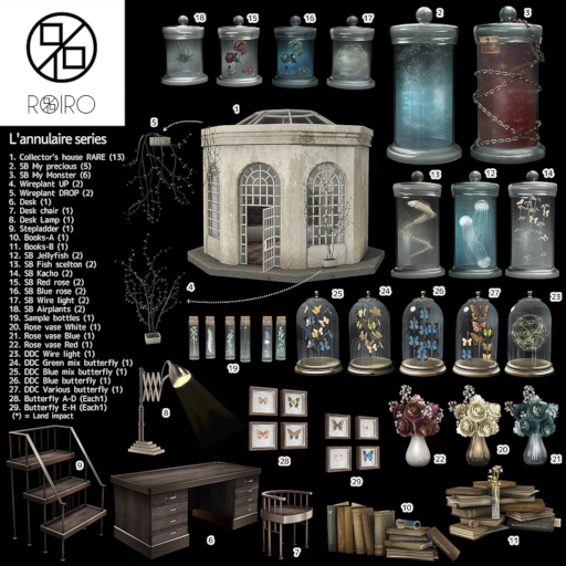 ROIRO - "L'annulaire" Butterfly A-D BOXED
