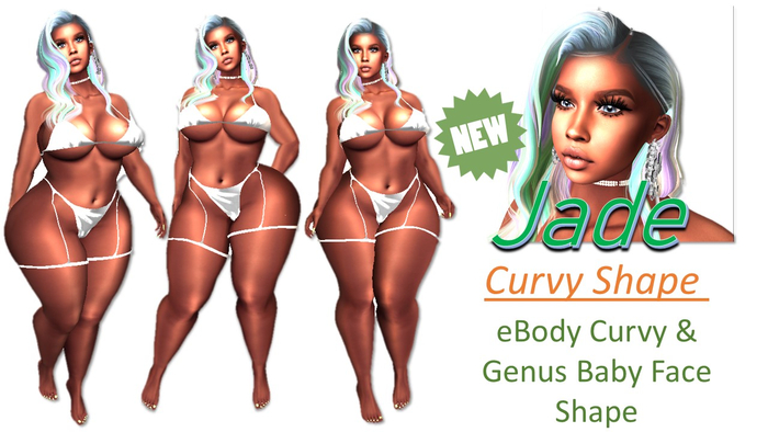 Jade eBody Curvy & Genus Baby Face Shape