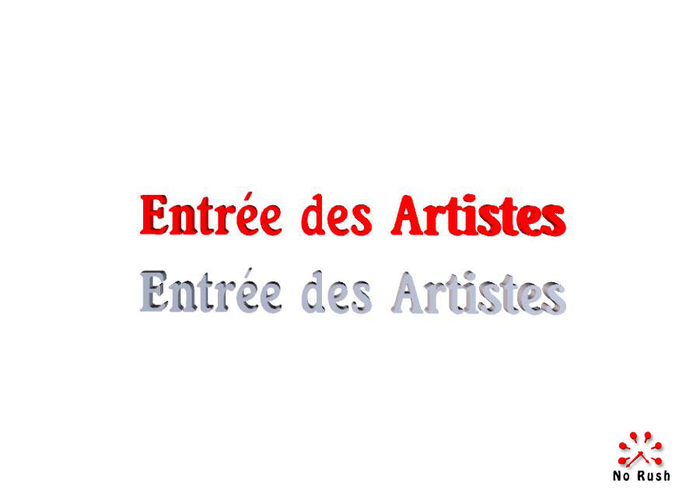 RUSH Artists Mesh Sign Box