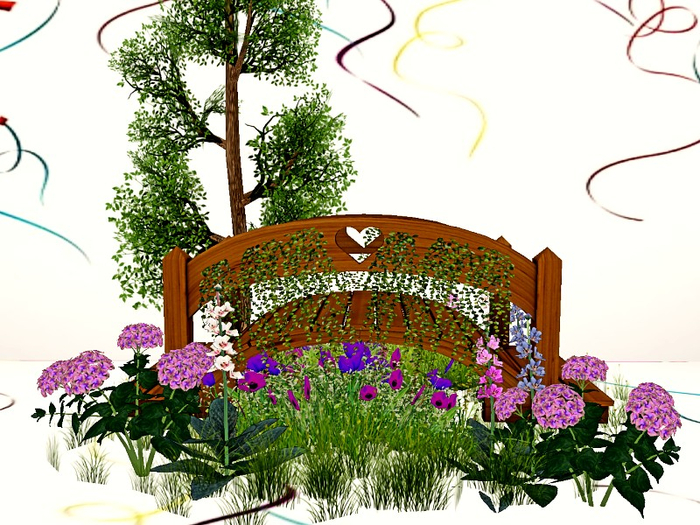 [AE] Garden Store - Small Floral Bridge