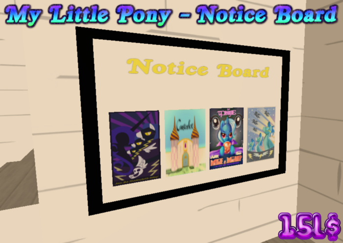 My Little Pony - Notice Board (Boxed)