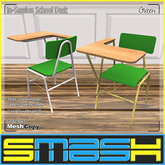 SMASH - In-Session School Desk (Green)
