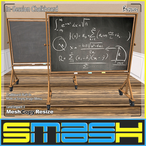 SMASH - In-Session Chalkboard:Brown (BOXED)