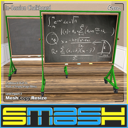 SMASH - In-Session Chalkboard (Green)
