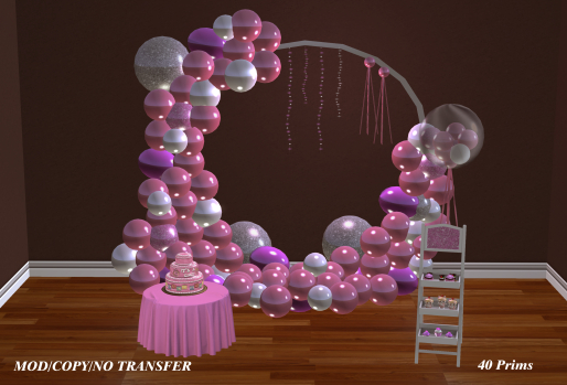 Baby Shower Pink  Balloon Set
