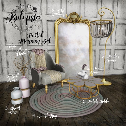 Kalopsia - Pastel Morning - Chair RARE