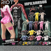 14. RIOT / Infiltrator Bodysuit - Freya - Olive