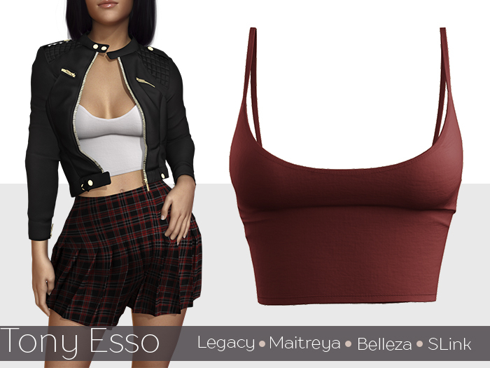 Tony Esso -  Jenny Top (Red)