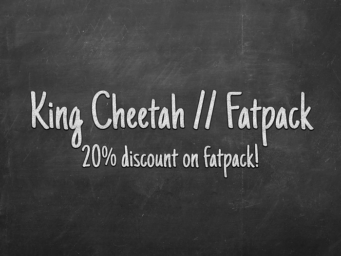 .{o}. King Cheetah // Fatpack