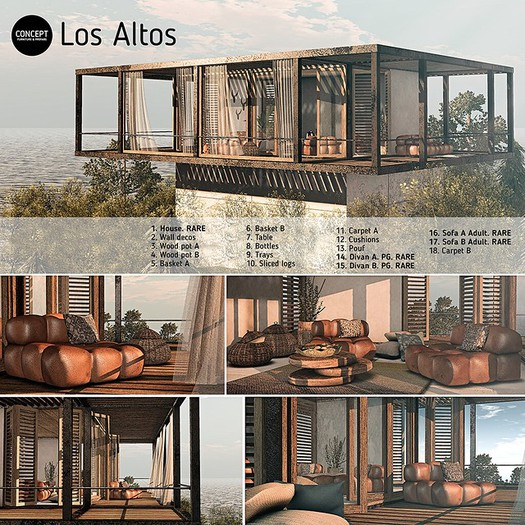 Concept} *02. Los Altos. Wall Decos
