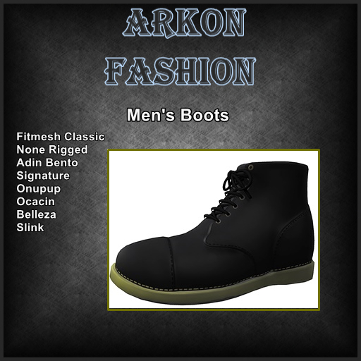 Arkon Boots  black ye