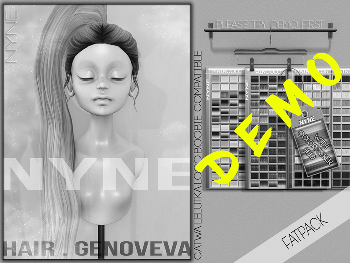 [NYNE] 'Genoveva' Hair  - DEMO