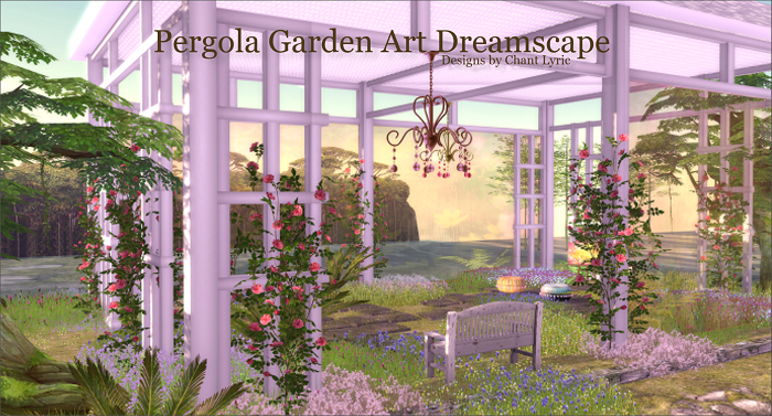 Pergola Garden Art Dreamscape