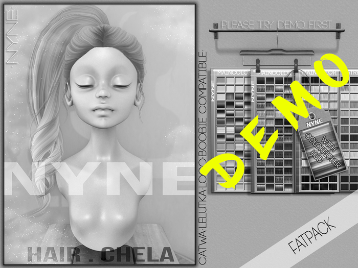 [NYNE] 'Chela' Hair  - DEMO