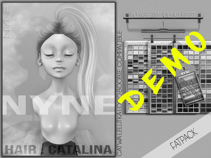 [NYNE] 'Catalina' Hair  - DEMO
