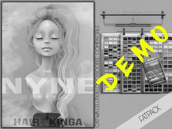 [NYNE] 'Kinga' Hair - DEMO