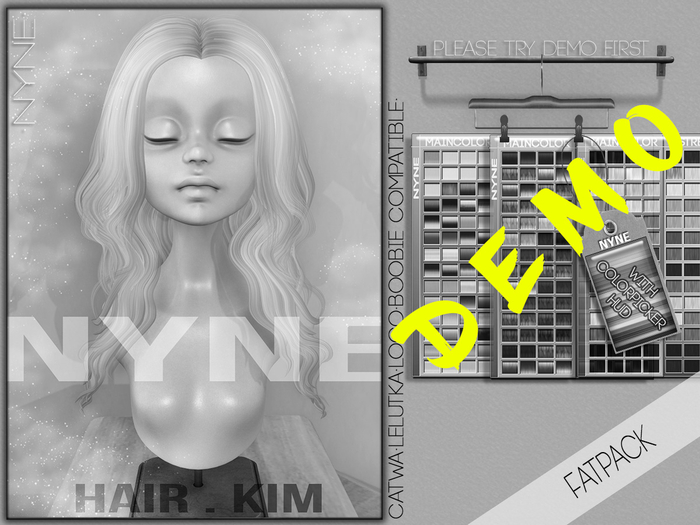 [NYNE] 'Kim' Hair  - DEMO