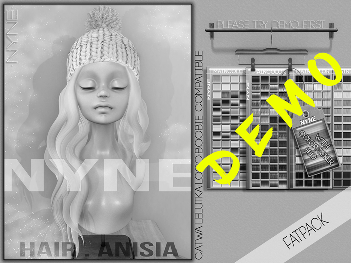 [NYNE] 'Anisia' Hair  - DEMO