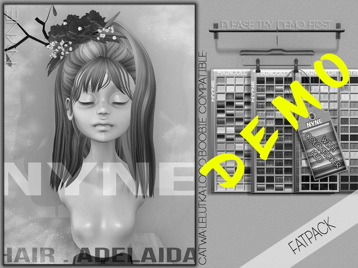[NYNE] 'Adelaida' Hair - DEMO