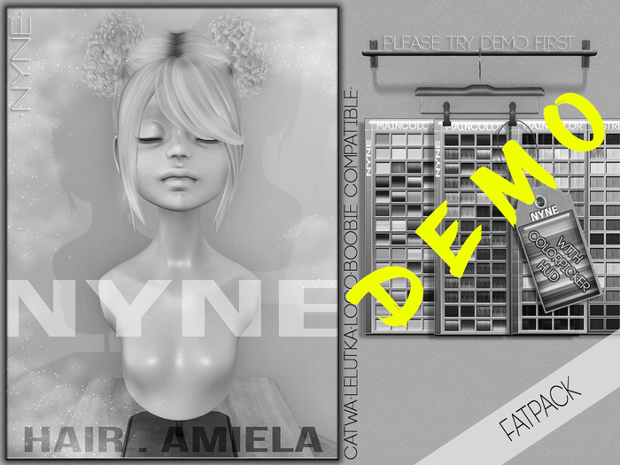 [NYNE] 'Amiela' Hair - DEMO