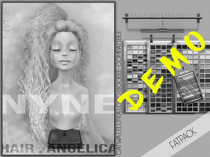 [NYNE] 'Angelica' Hair  - DEMO