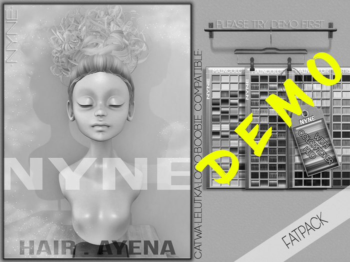 [NYNE] 'Ayena' Hair  - DEMO