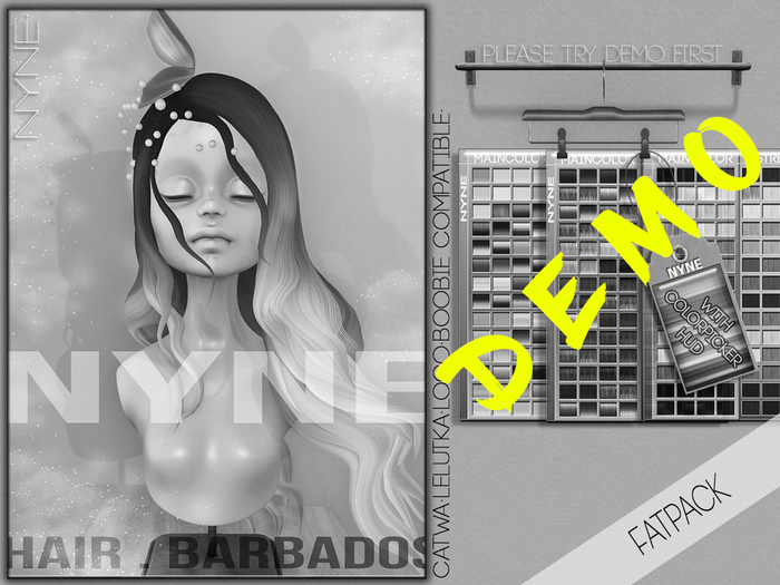 [NYNE] 'Barbados' Hair - DEMO