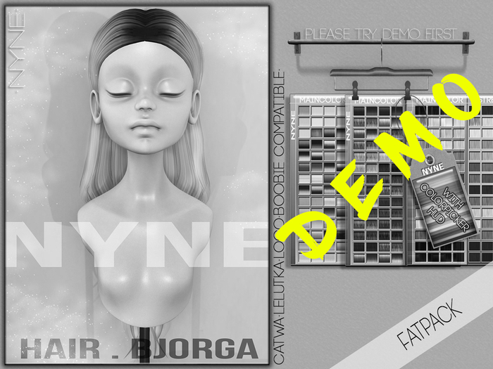 [NYNE] 'Bjorga' Hair - DEMO