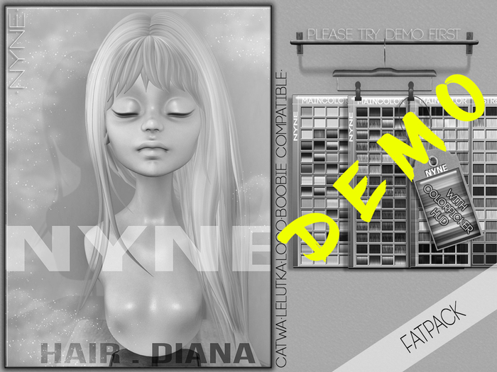 [NYNE] 'Diana' Hair  - DEMO