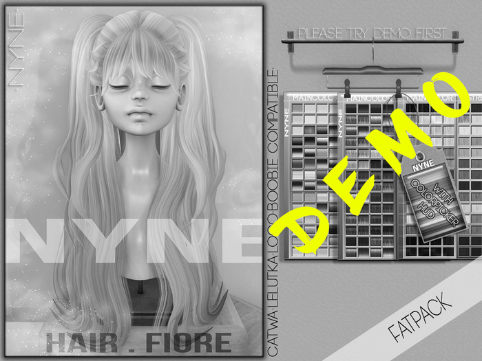 [NYNE] 'Fiore' Hair - DEMO