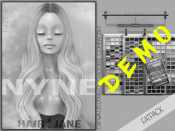 [NYNE] 'Jane' Hair  - DEMO