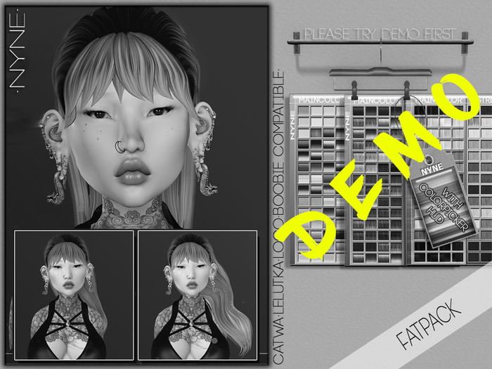 [NYNE] 'Lavira' Hair - DEMO