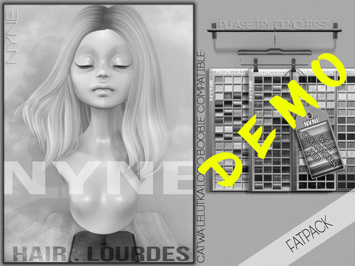 [NYNE] 'Lourdes' Hair - DEMO