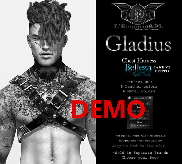D*E*M*O L'Emporio&PL::*Gladius*::Chest Harness Belleza Jake V2