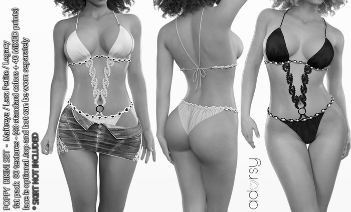adorsy - Poppy Swimsuit DEMO - Maitreya/Legacy/Lara Petite