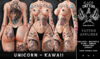 Kaos%20tattoo%20 %20unicorn%20kawaii%20mp