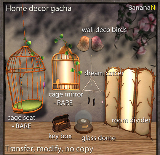 Gacha Cage seat - RARE