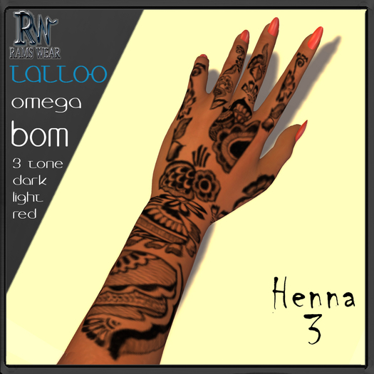 RAMS WEAR-Tattoo-Henna 3 [add&click]