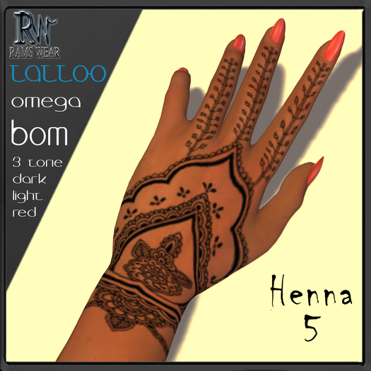 RAMS WEAR-Tattoo-Henna 5 [add&click]