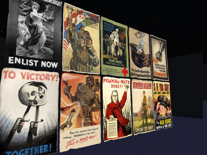 [DC] War propaganda mesh posters - Vol.2