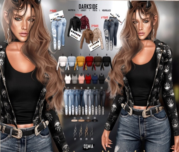 OSMIA - Darkside.Gacha.Jacket - Nude Colors - M - RARE